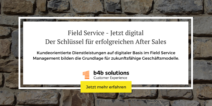 Digitale Dienstleistungen im Field Service Management (FSM)