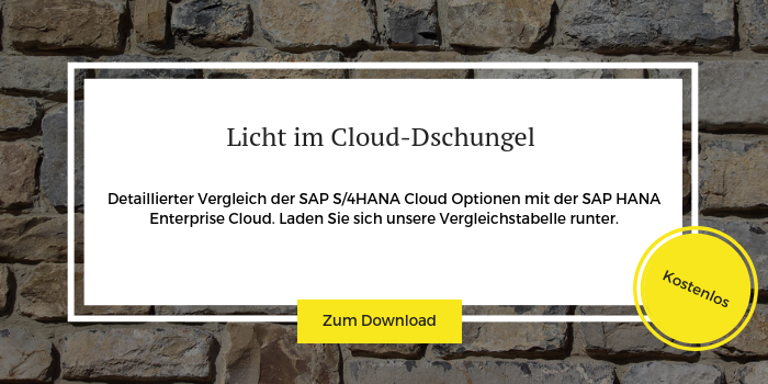 Laden Sie sich die Vergleichstabelle von Process Partner runter