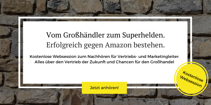 Aufzeichnung des Online-Events „Vom Großhändler zum Superhelden“ zum kostenlosen Download