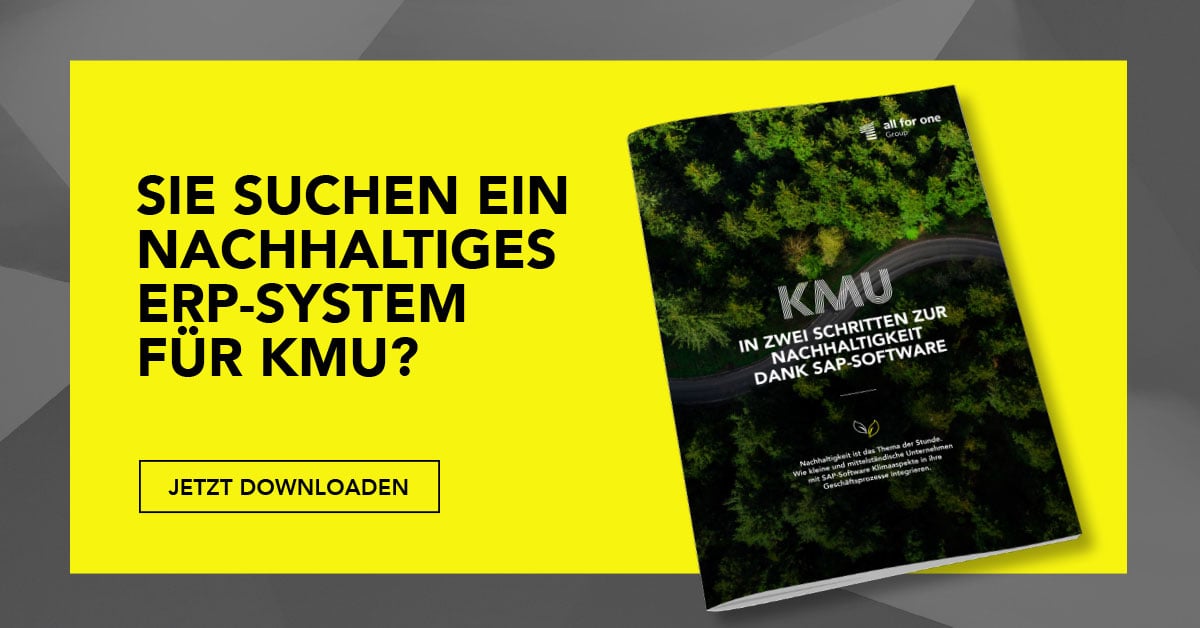 nachhaltigkeit sap software unternehmen